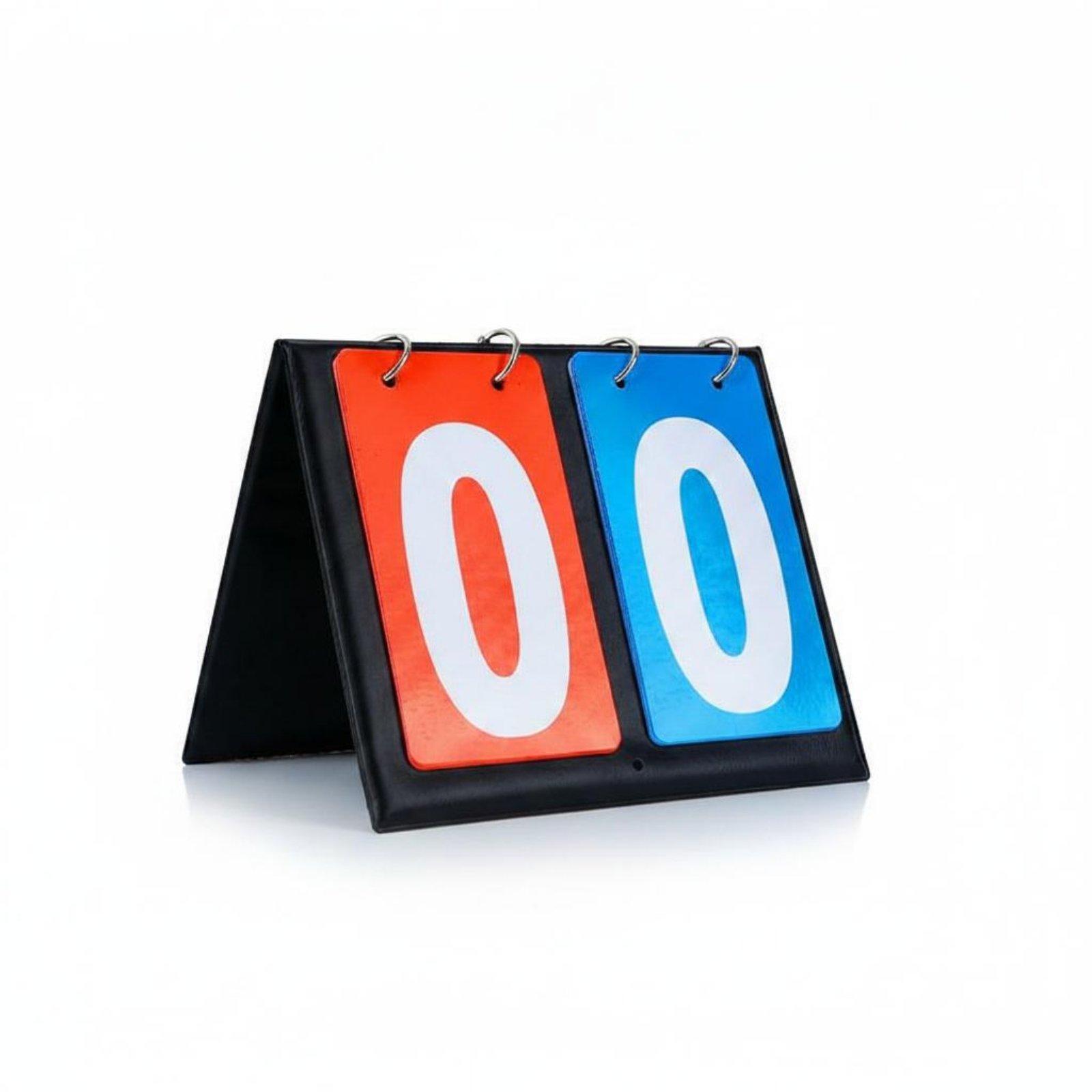 Badminton Score Counter - Thickened Leather Sports Scoreboard Quick Flip
