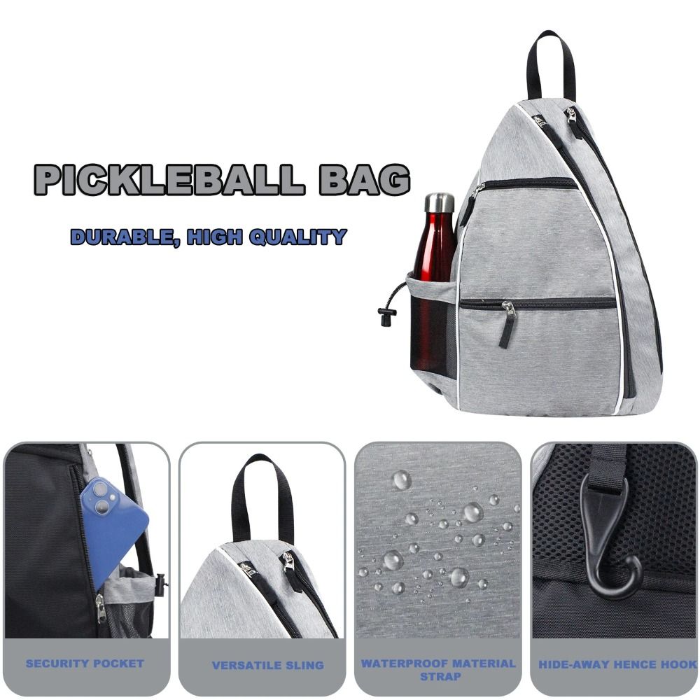 Portable Adjustable Pickleball - Backpack Racket Bag review and price