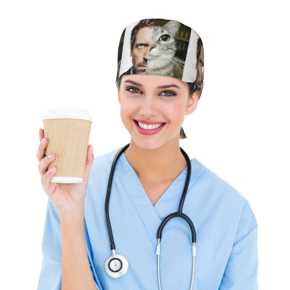 House MD Cat Meme Scrub Hat Do - Badminton Meme review and price