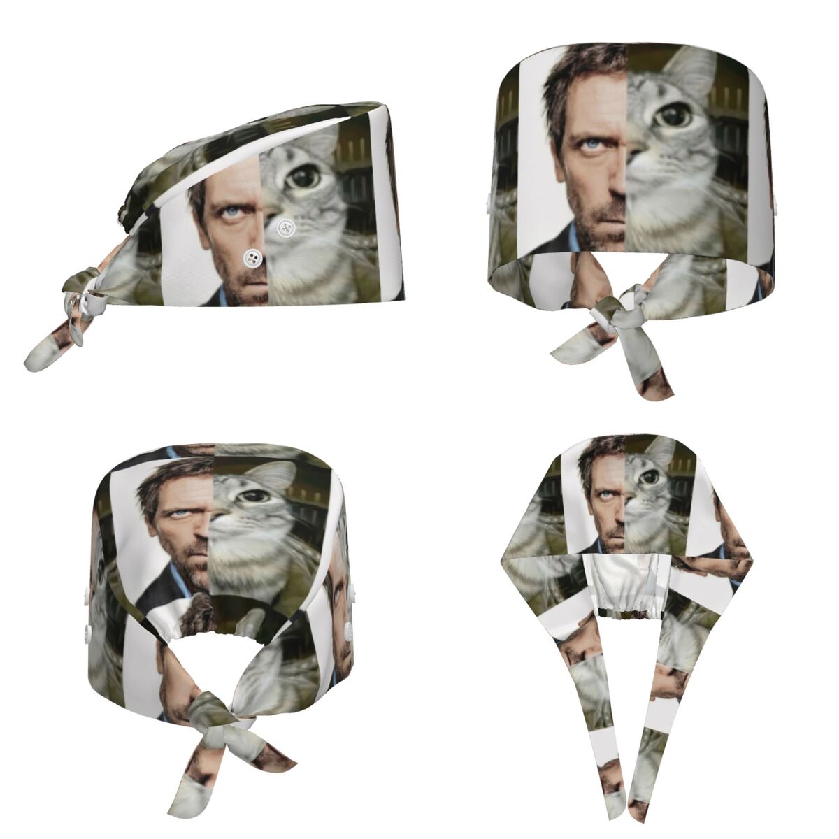 House MD Cat Meme Scrub Hat Do - Badminton Meme review and price