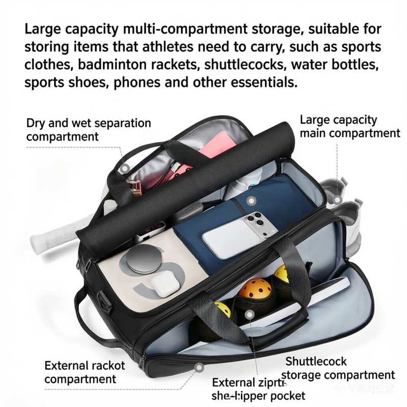 Professional Pickleball Racque - Backpack Racket Bag review and price