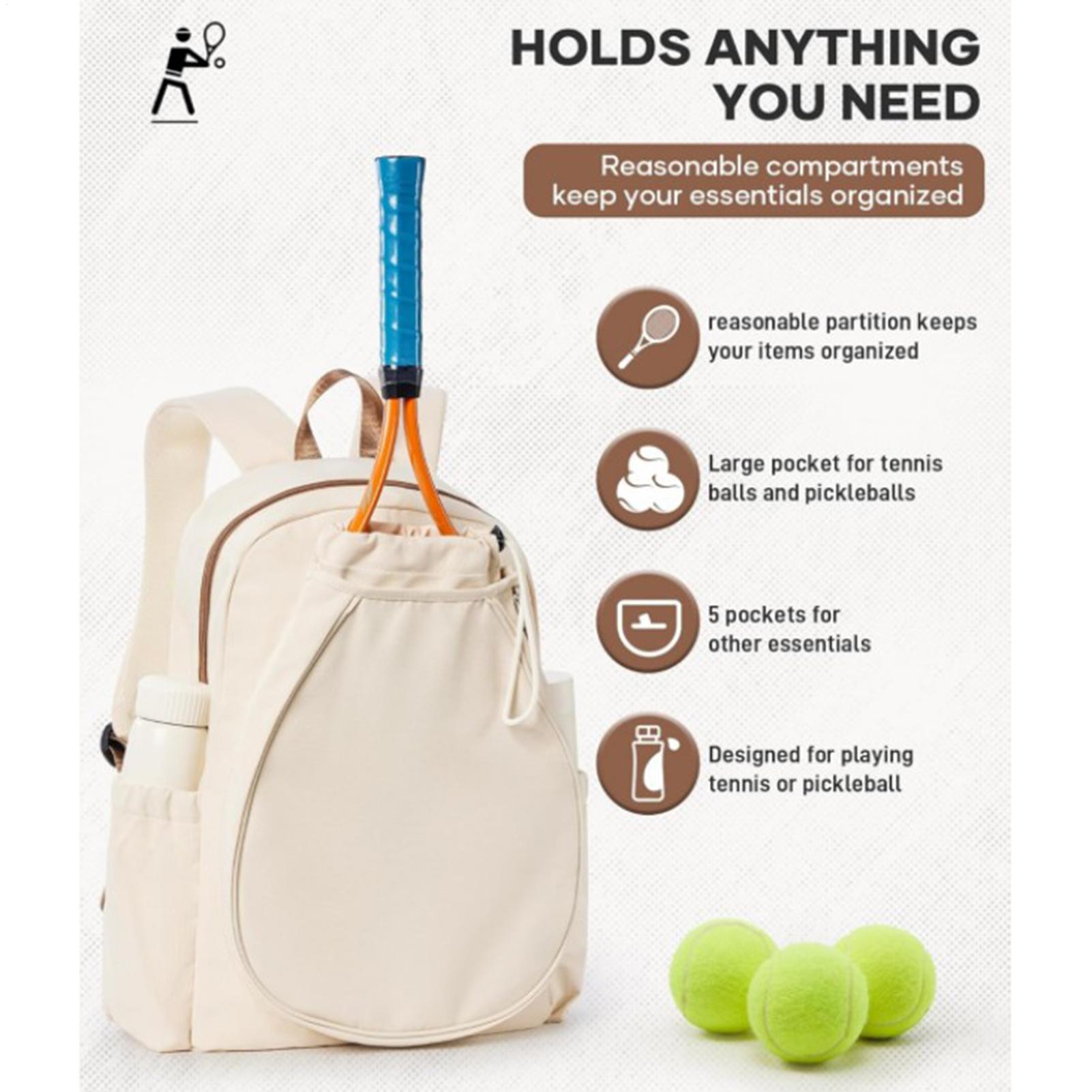 Pickleball Bags For Men Holds  - Backpack Racket Bag review and price