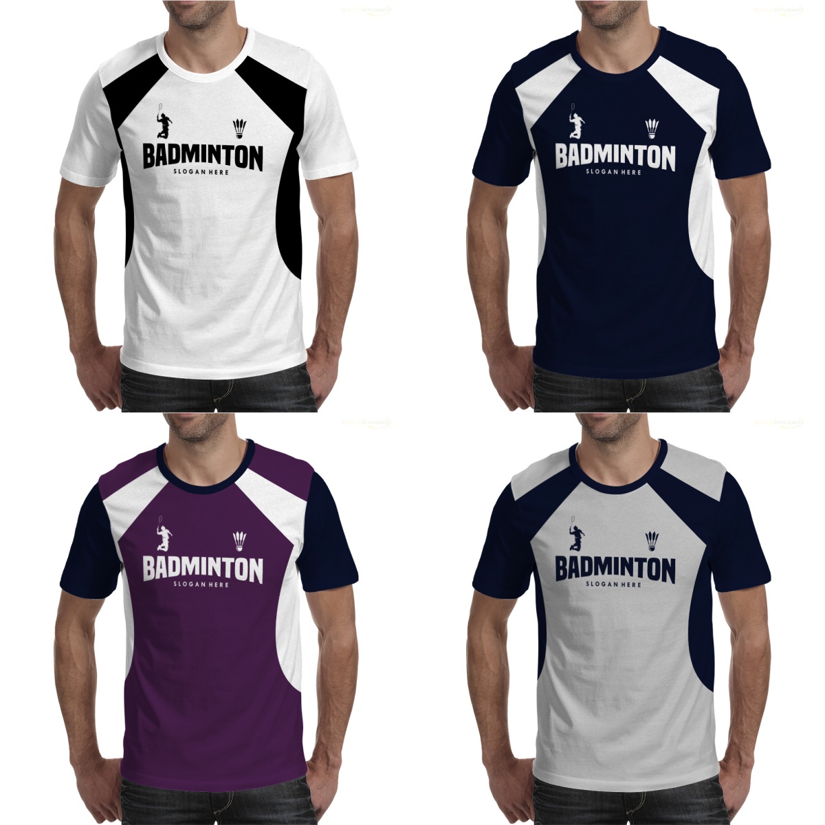 Badminton Jersey T Shirts Men  - Badminton Emoji review and price