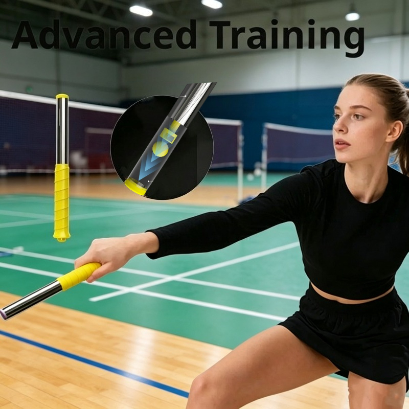 1pc Yellow Badminton Swing Tra - Badminton Forehand Backhand review and price