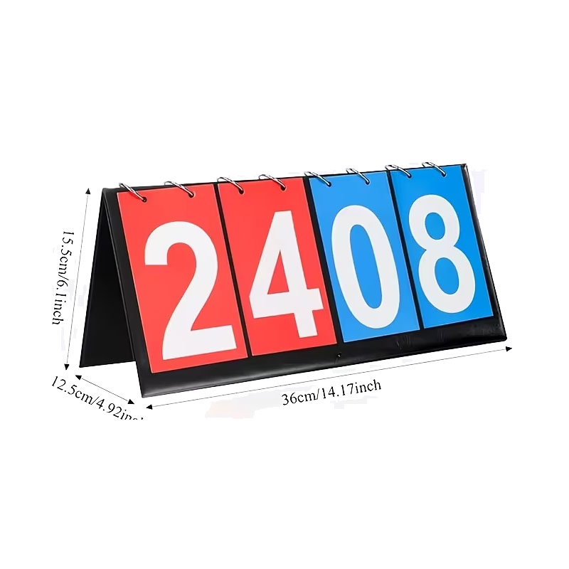4‑Digit Flip Scoreboard Portab - Badminton Score Counter review and price
